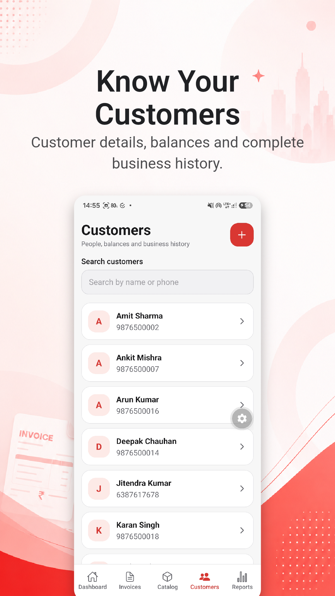 Customer Khata Ledger
